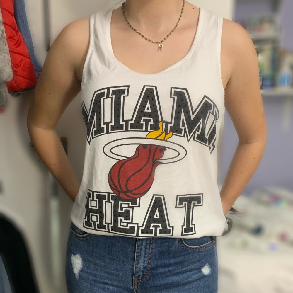 Miami heat tank top
